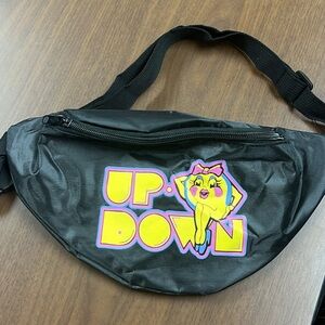Up Down Black Fanny Pack